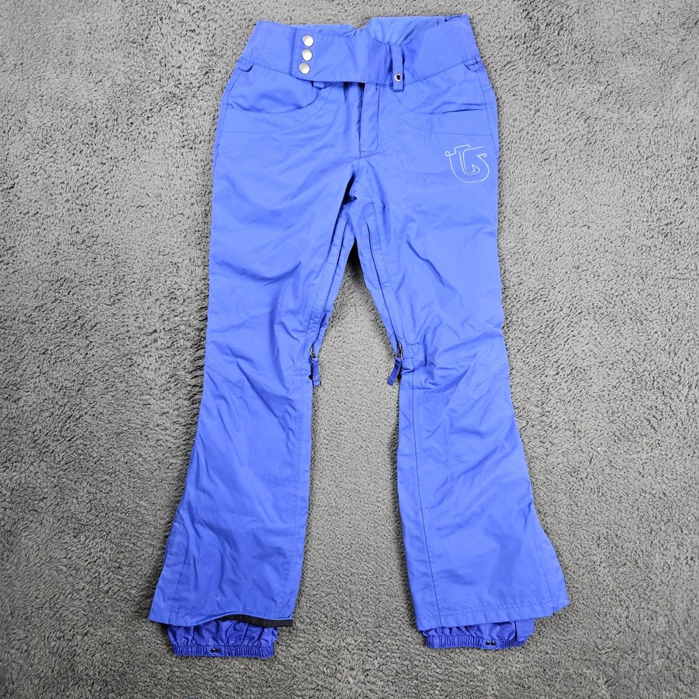 Burton WMS Indulgence Pant Blue DRYRIDE Snowboard Pants Womens XS